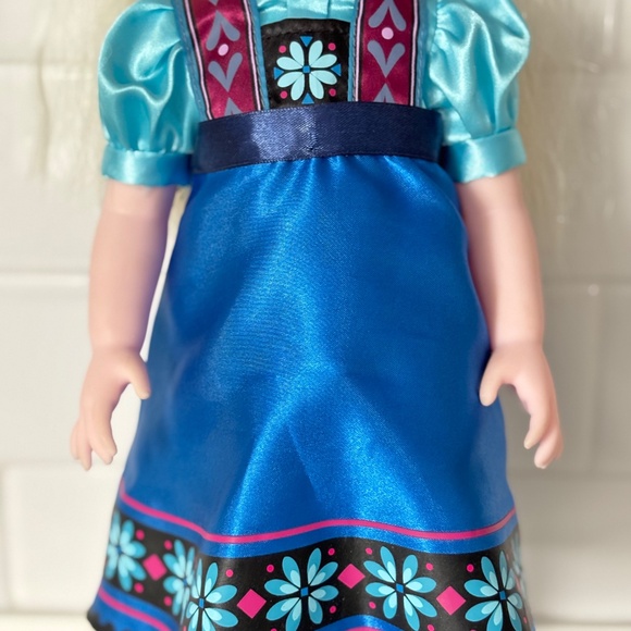 DISNEY Store ELSA Animators Collection Frozen Toddler Doll 15" Blue Dress Shoes - Picture 4 of 13